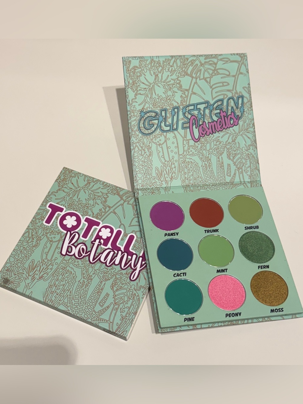 Glisten Cosmetics Totally Botany Eyeshadow Palette